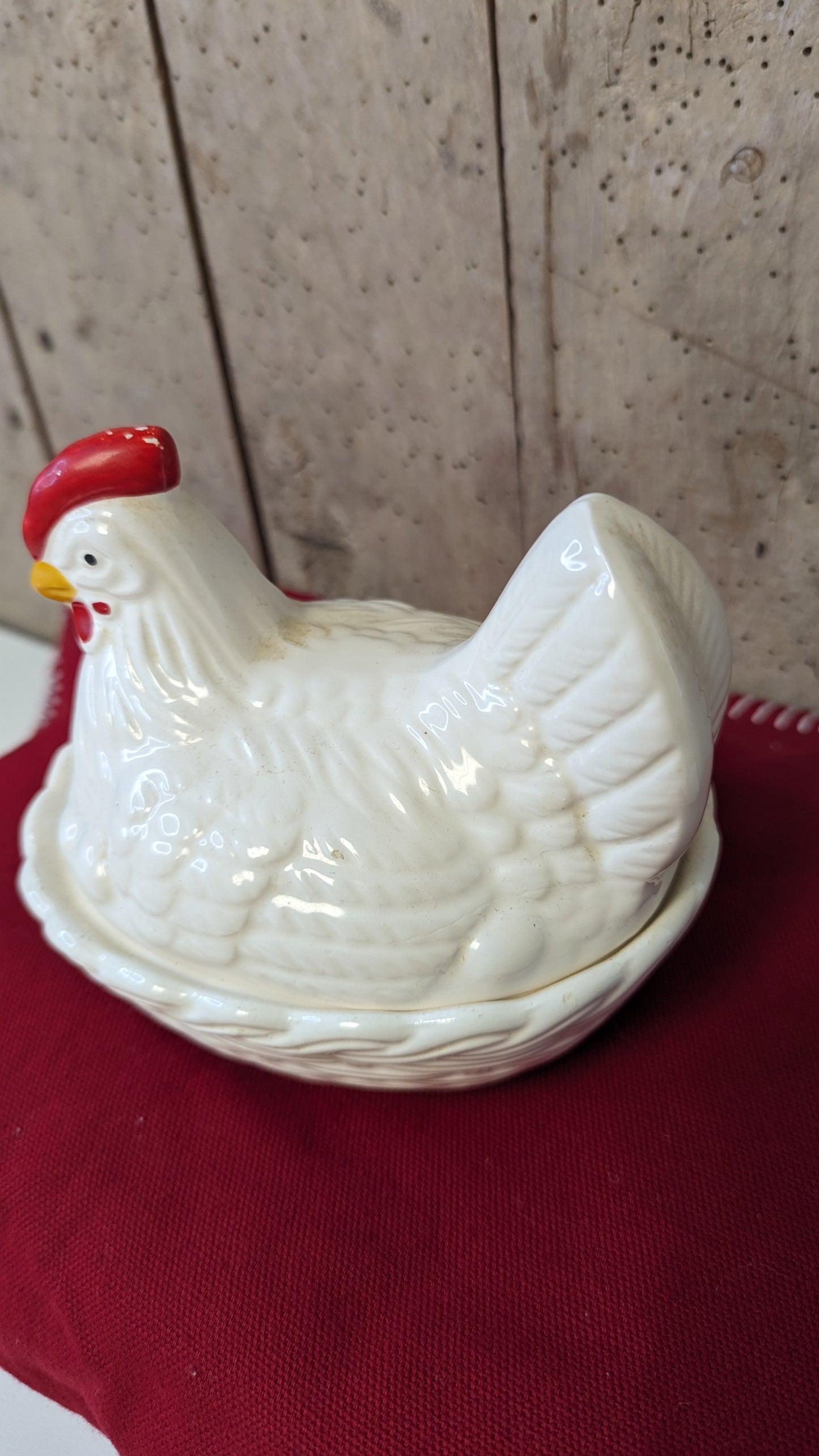 Vintage Ceramic Hen