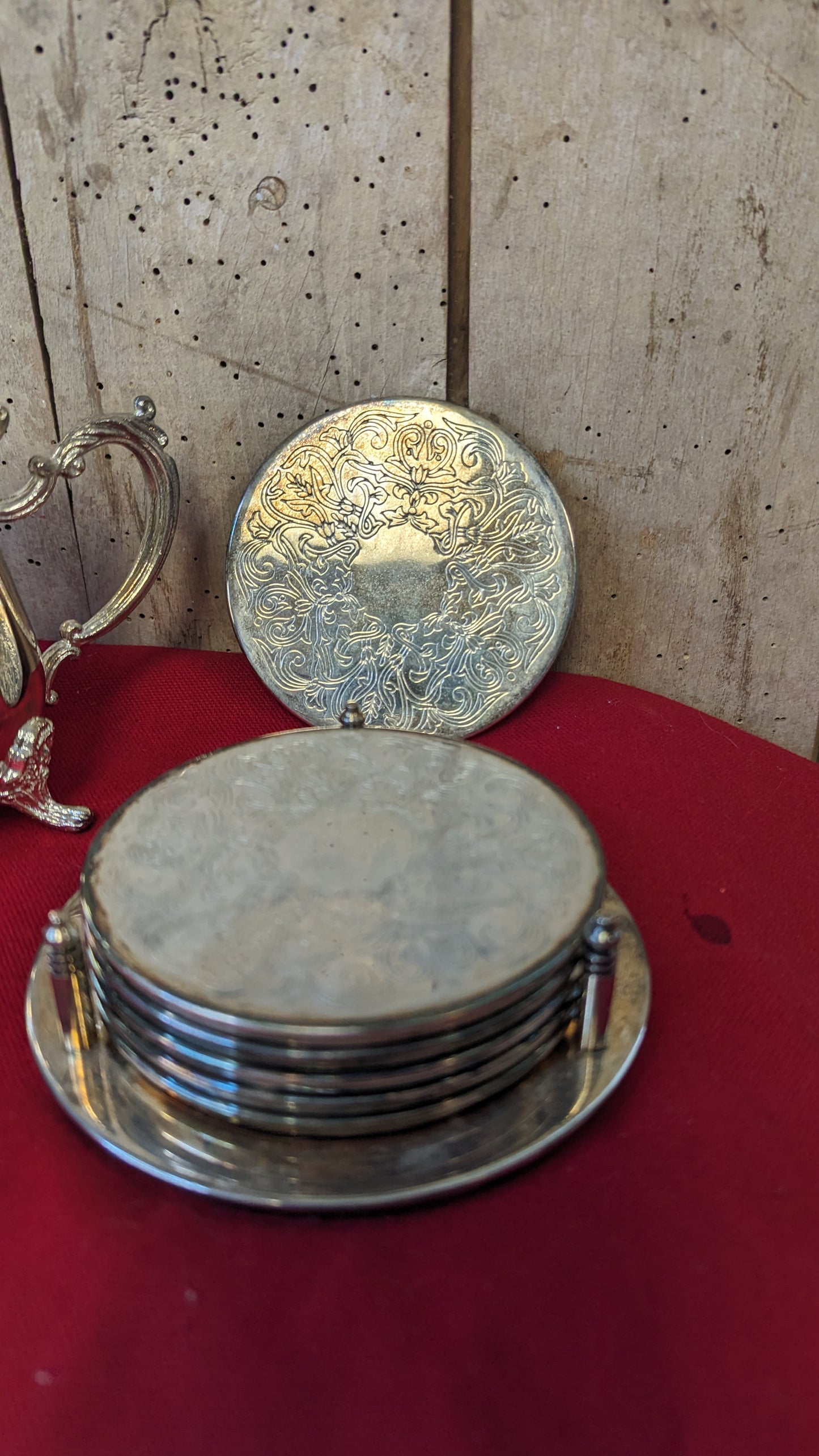 Silver Plated Coasters