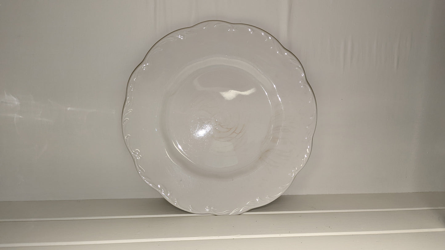 Ironstone plate