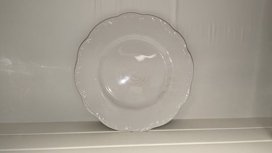 Ironstone plate