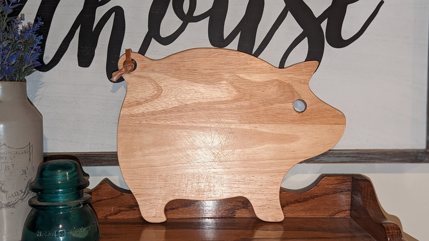 Pig cutting Board