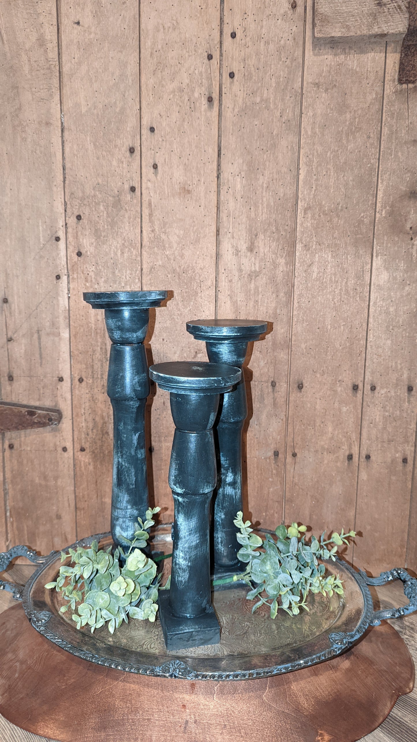 Candlestick set of 3