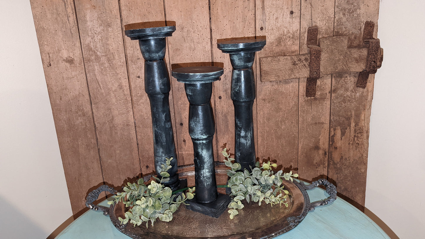 Candlestick set of 3