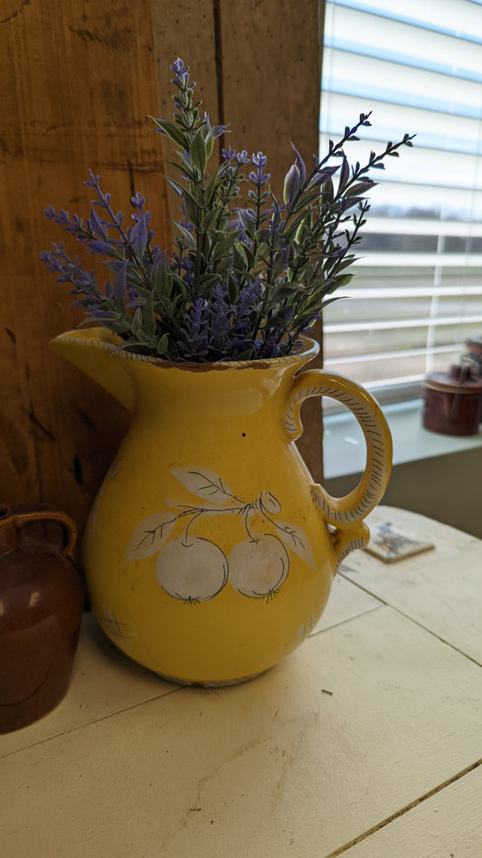 Handmade pitcher