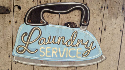 Laundry Service Sign